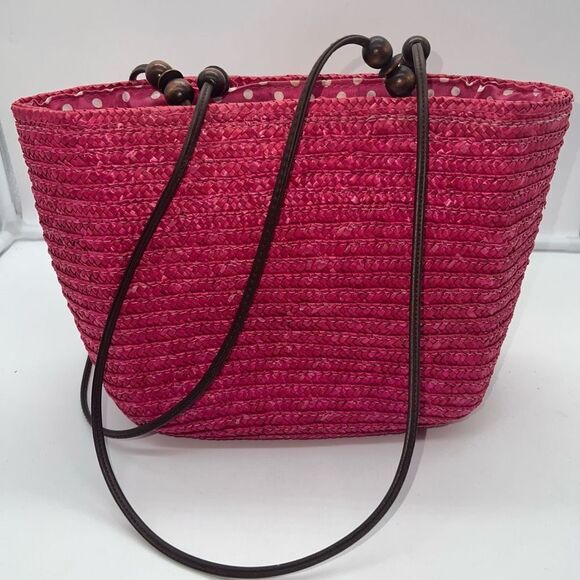 Sonoma Life + Style Straw Shoulder Bag - Picture 1 of 9